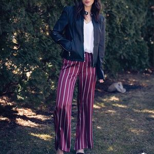 Express Striped Wide Leg Pant